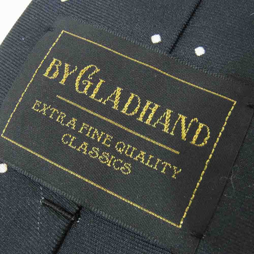 GLADHAND & Co. グラッドハンド GH TIE ネクタイ ドット柄 ブラック系【中古】