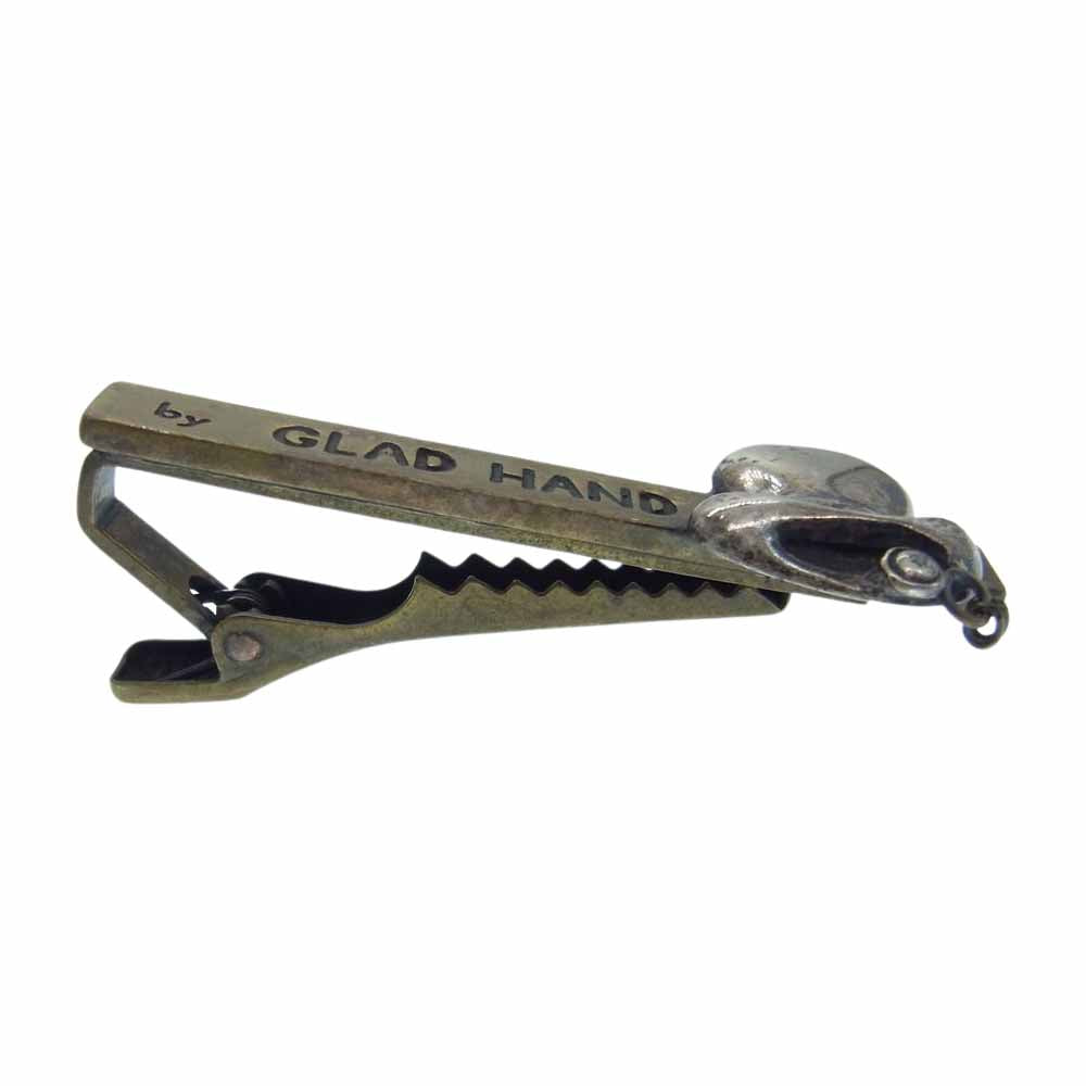 GLADHAND & Co. グラッドハンド ブラス シルバー ハット ネクタイピン  ゴールド系【中古】