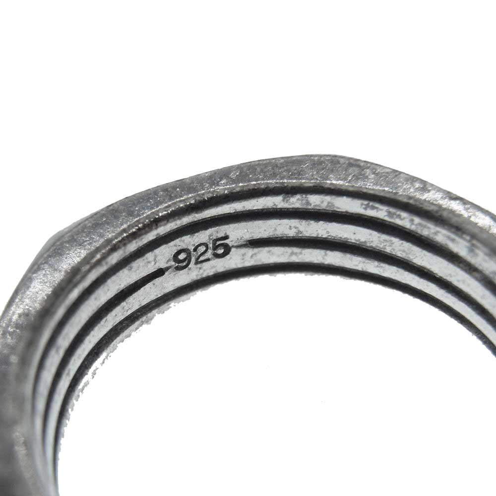WEIRDO ウィアード NUT RING ナット リング シルバー925 シルバー系 17号【中古】