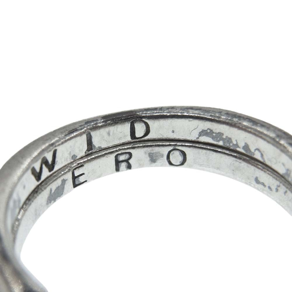 WEIRDO ウィアード Shake Hands Ring シェイクハンド 2連 リング シルバー925 シルバー系 12号【中古】