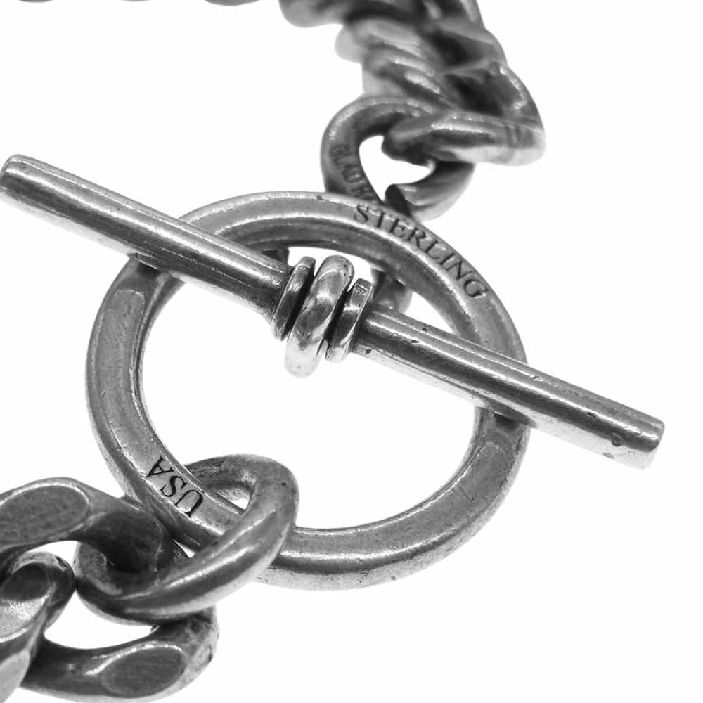 GLADHAND & Co. グラッドハンド JEWERLY グラッドハンド チェーン ブレスレット シルバー925 USA製 シルバー系【中古】