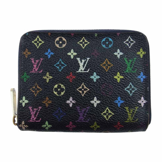 LOUIS VUITTON ルイ・ヴィトン M93740 モノグラム ジッピー コインパース マルチカラー ブラック系 マルチカラー系【中古】