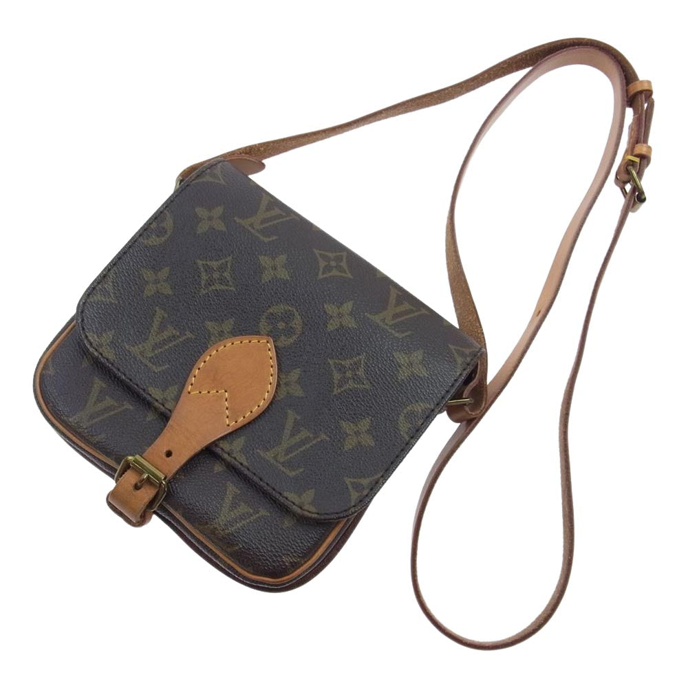 LOUIS VUITTON ルイ・ヴィトン M51254 モノグラム カルトシェール ショルダーバッグ  ブラウン系【中古】