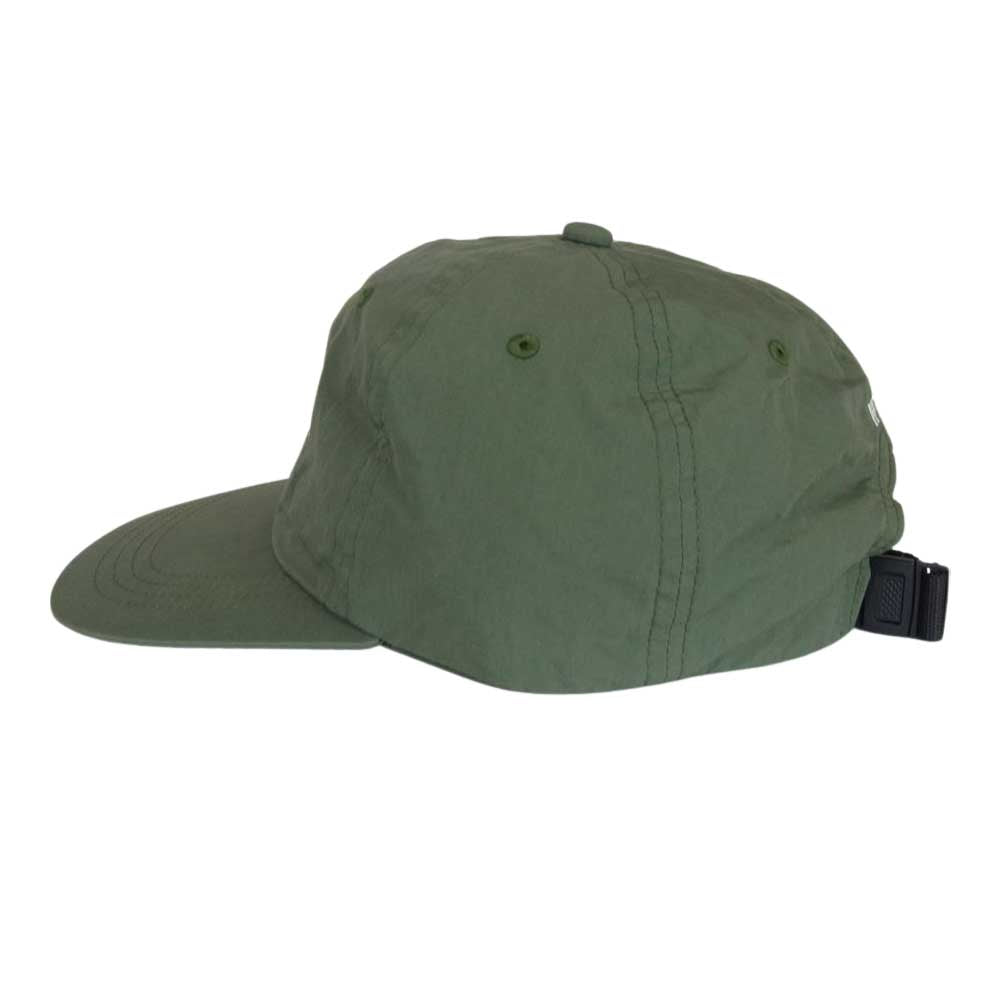 WTAPS ダブルタップス 21AW 212HCDT-HT10 T-6L 03 CAP 6パネル ロゴ 刺繍 ナイロン キャップ オリーブ系 F【中古】