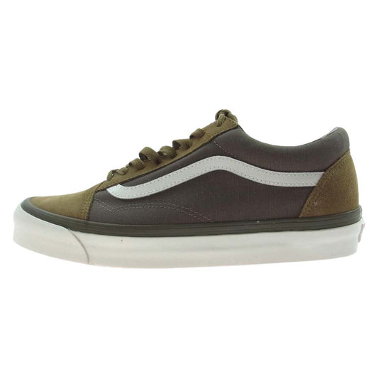 WTAPS ダブルタップス 18SS 181BWVND-FWM03S × VANS VAULT OG OLD SKOOL LX バンズ ヴォルト オールドスクール カーキ系 28.5【新古品】【未使用】【中古】
