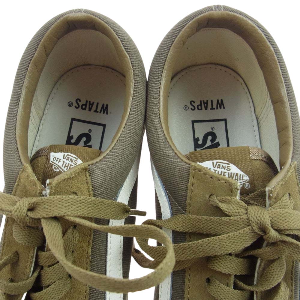 WTAPS ダブルタップス 18SS 181BWVND-FWM03S × VANS VAULT OG OLD SKOOL LX バンズ ヴォルト オールドスクール カーキ系 28.5【新古品】【未使用】【中古】
