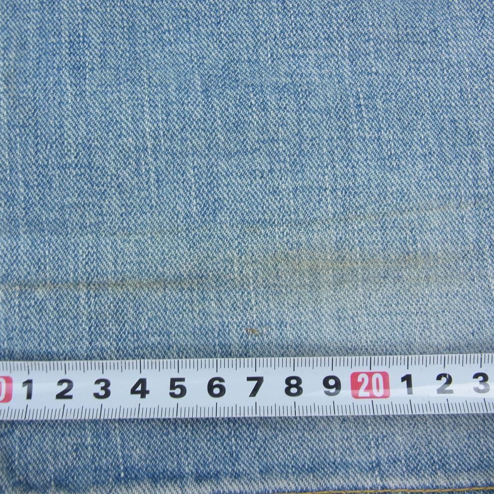 RRL ダブルアールエル RN＃41381 USA製 ストレート デニム パンツ インディゴブルー系 34【中古】