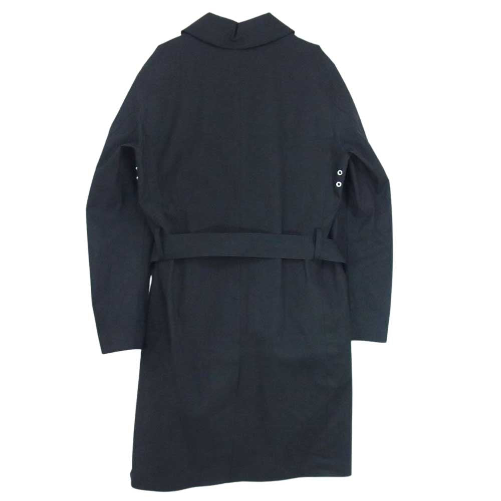 Mackintosh マッキントッシュ 英国製 GR-006 GTS DUNKELD ダンケルド ゴム引きコットン ステンカラーコート ブラック系 36【中古】