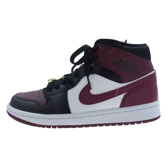 NIKE ナイキ CZ4385-016 NIKE WMNS AIR JORDAN 1 MID DARK BEETROOT ウィメンズ エアジョーダン1 ミッド ダークビートルート ワインレッド系 25.5cm【美品】【中古】