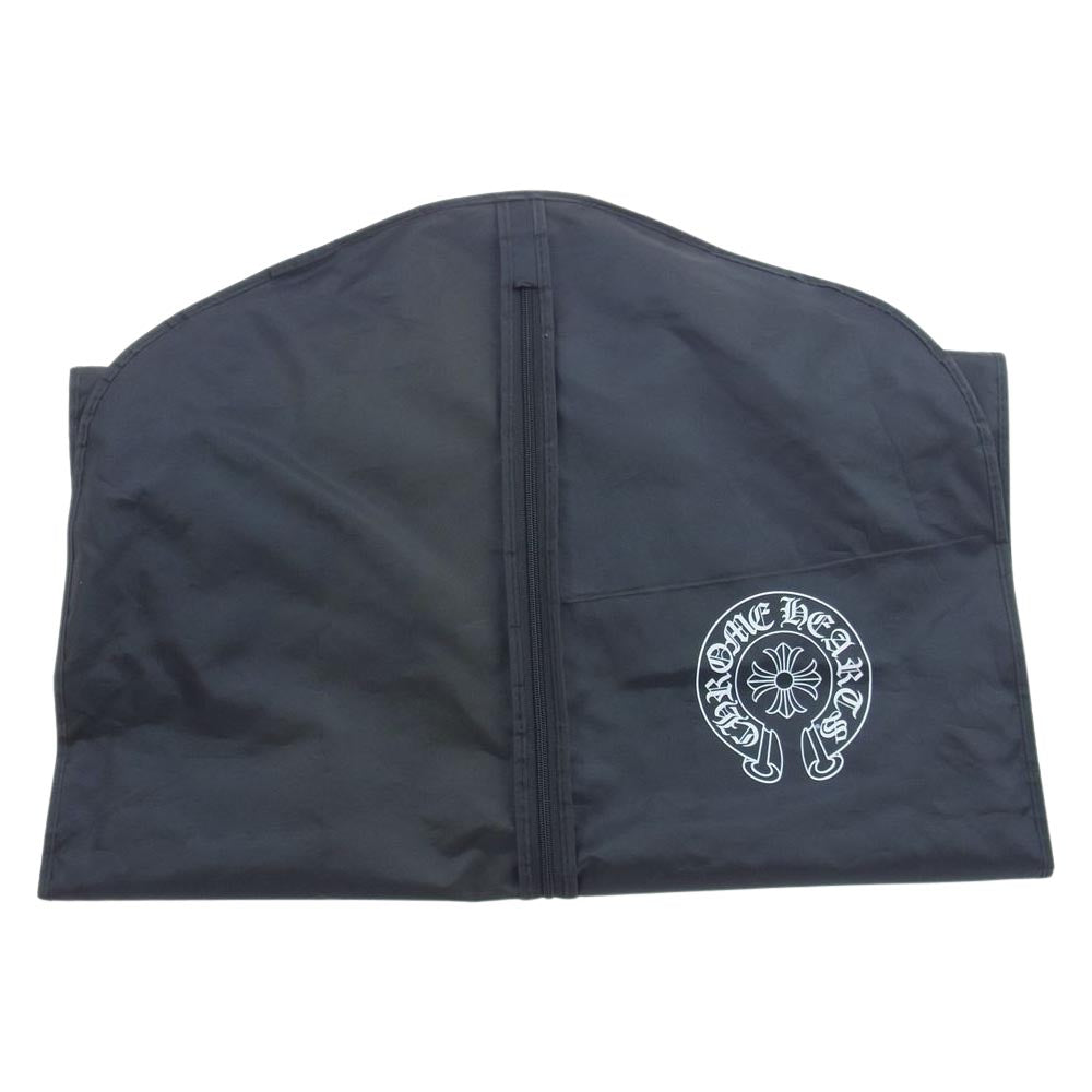 CHROME HEARTS クロムハーツ（原本有） STIFF VEST CHプラス プリント クロスボール ボタン ダウン ベスト ネイビー系 S【中古】