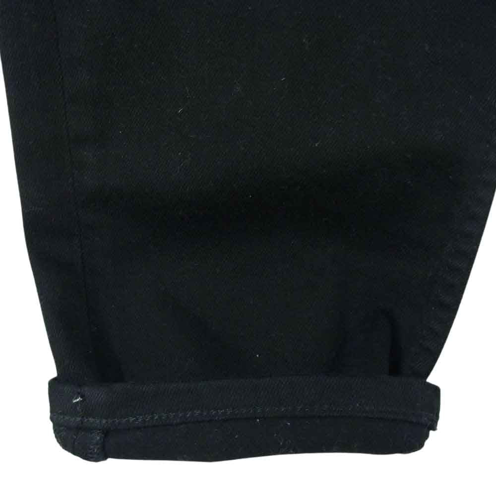 ACNE STUDIOS アクネストゥディオズ TOWN STAY CASH ブラックデニム ストレッチ テーパード パンツ ジーンズ ブラック系 33/32【中古】