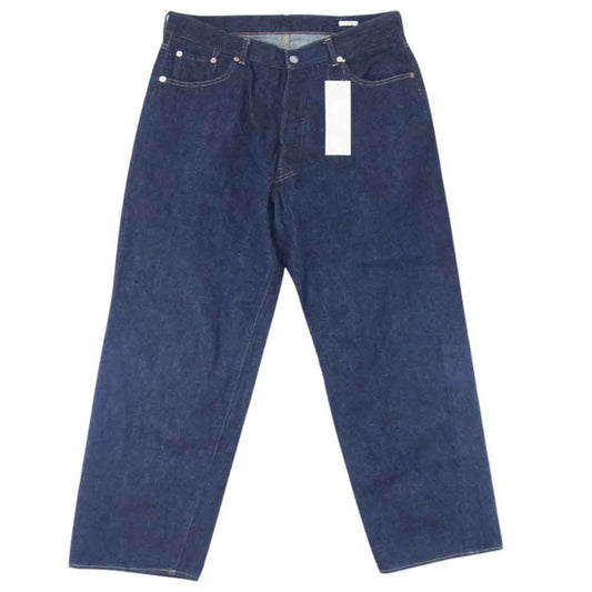 COMOLI コモリ 22AW  X01-03003 5ポケット デニムパンツ インディゴブルー系 3【美品】【中古】