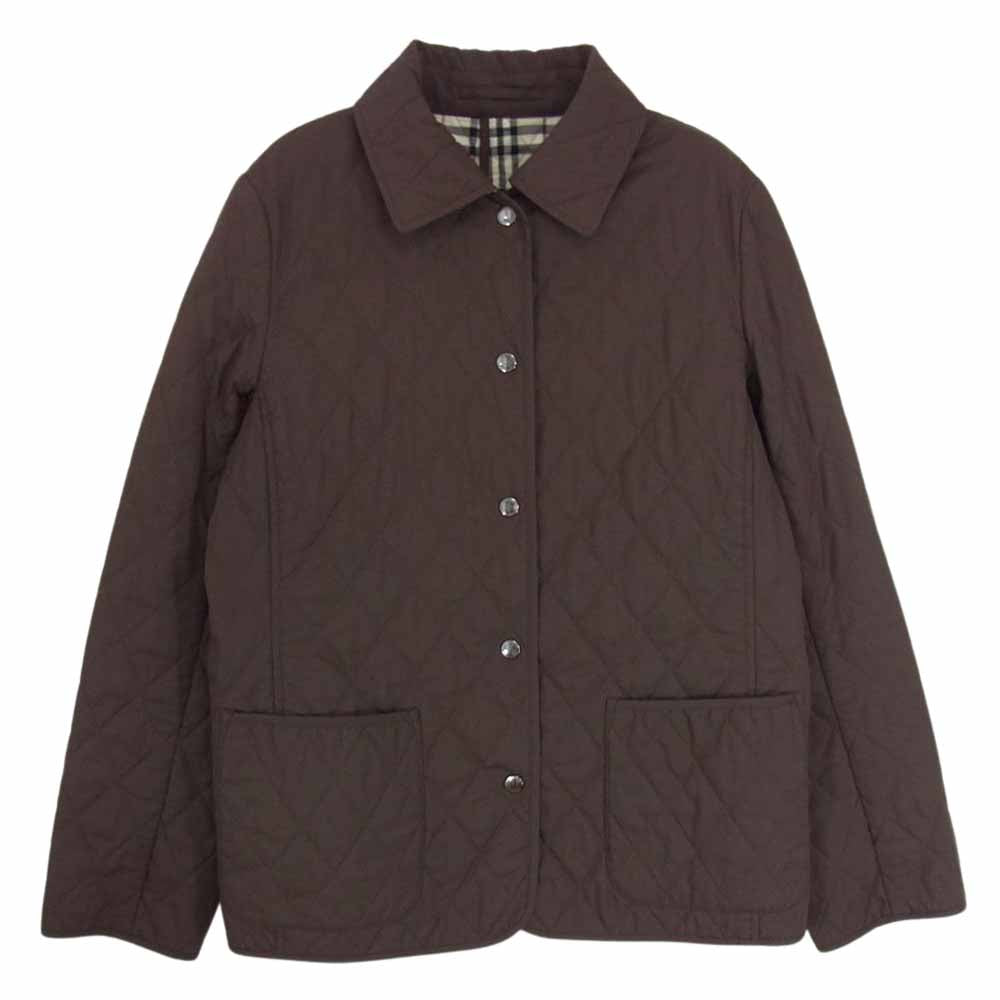 BURBERRY バーバリー FS359-612-56 キルティング 裏地ノバチェック ジャケット ブラウン系 40【中古】