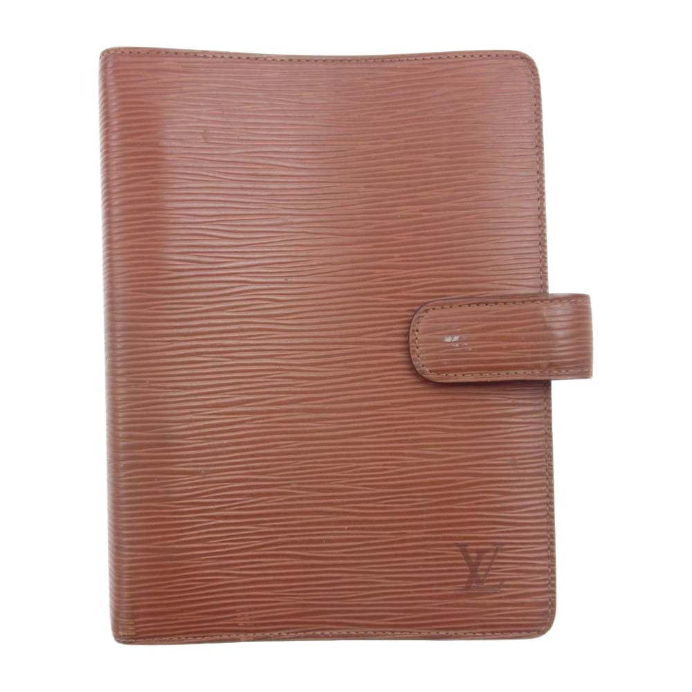 LOUIS VUITTON ルイ・ヴィトン エピ アジェンダMM 手帳 ダイアリー ブラウン系【中古】