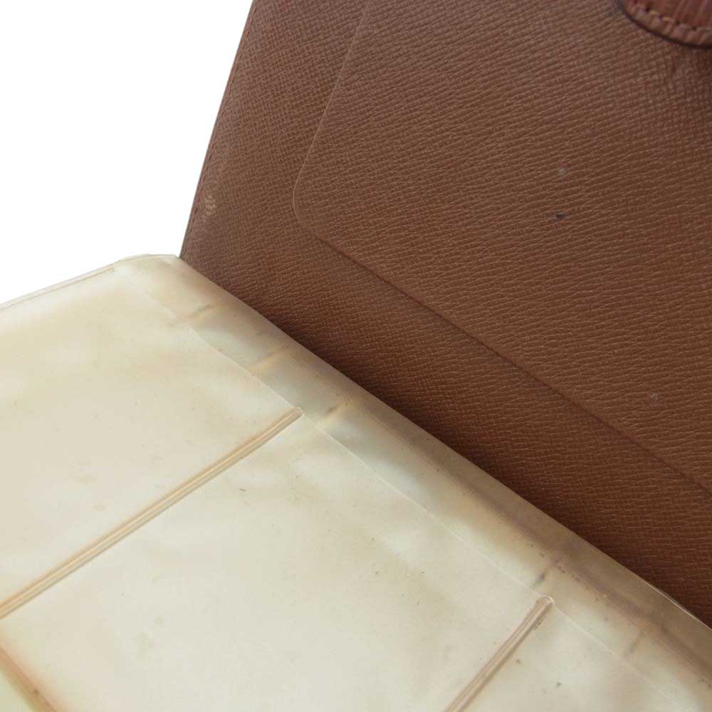 LOUIS VUITTON ルイ・ヴィトン エピ アジェンダMM 手帳 ダイアリー ブラウン系【中古】
