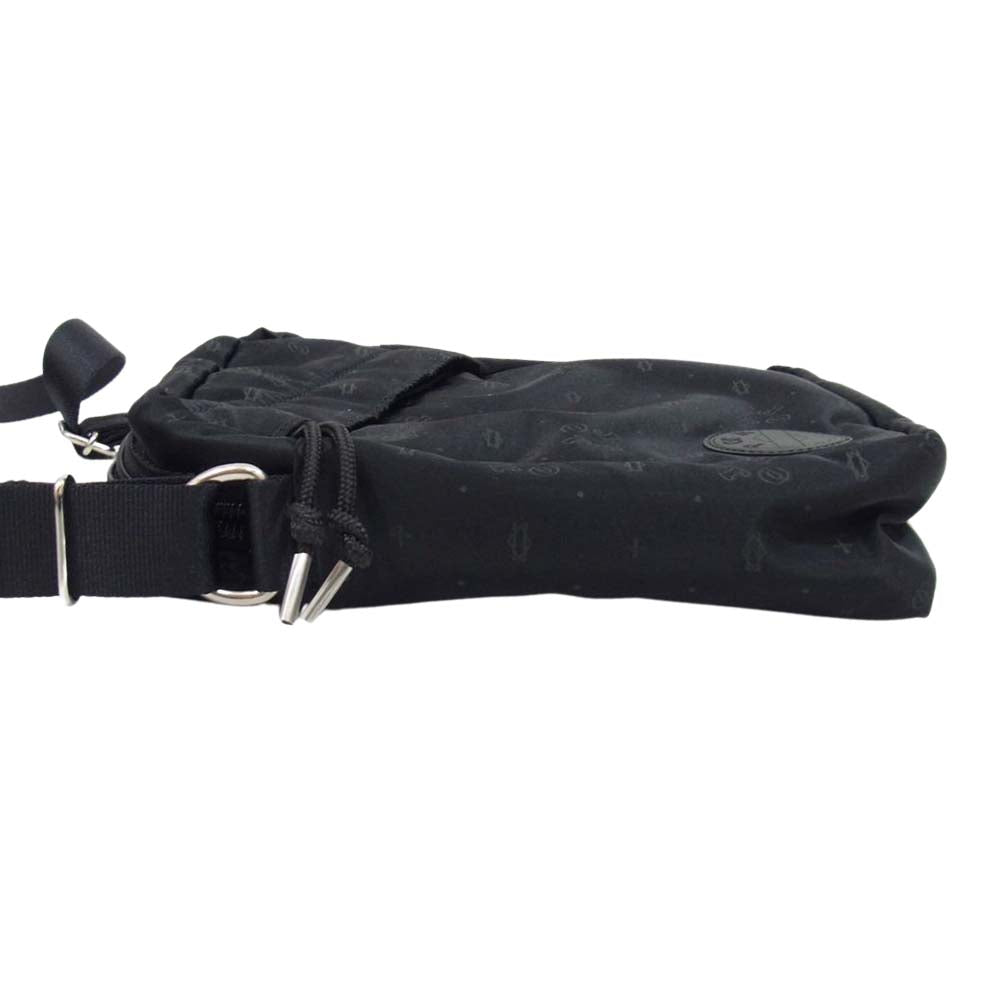 PORTER ポーター POTR ピーオーティーアール MONOGRAM vertical shoulder bag ブラック系【極上美品】【中古】