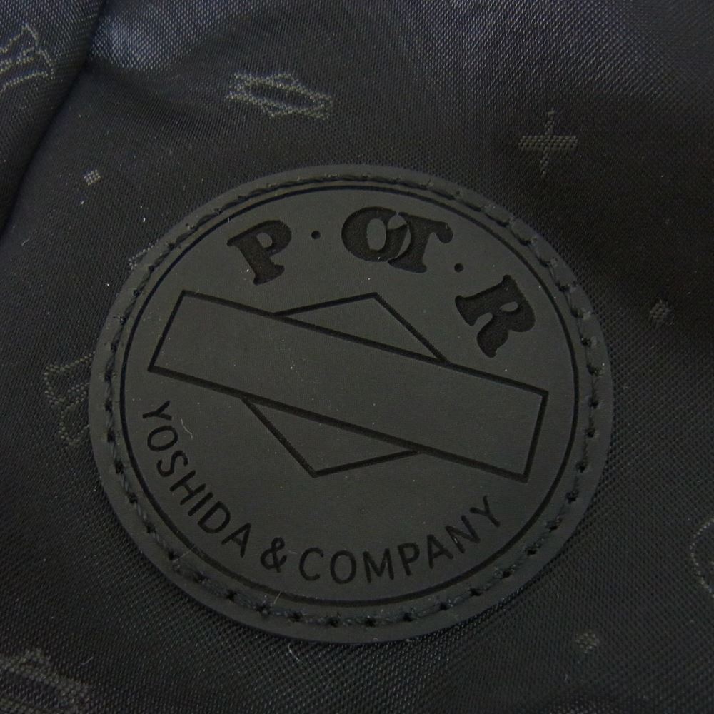 PORTER ポーター POTR ピーオーティーアール MONOGRAM vertical shoulder bag ブラック系【極上美品】【中古】