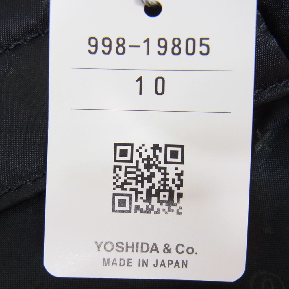 PORTER ポーター POTR ピーオーティーアール MONOGRAM vertical shoulder bag ブラック系【極上美品】【中古】