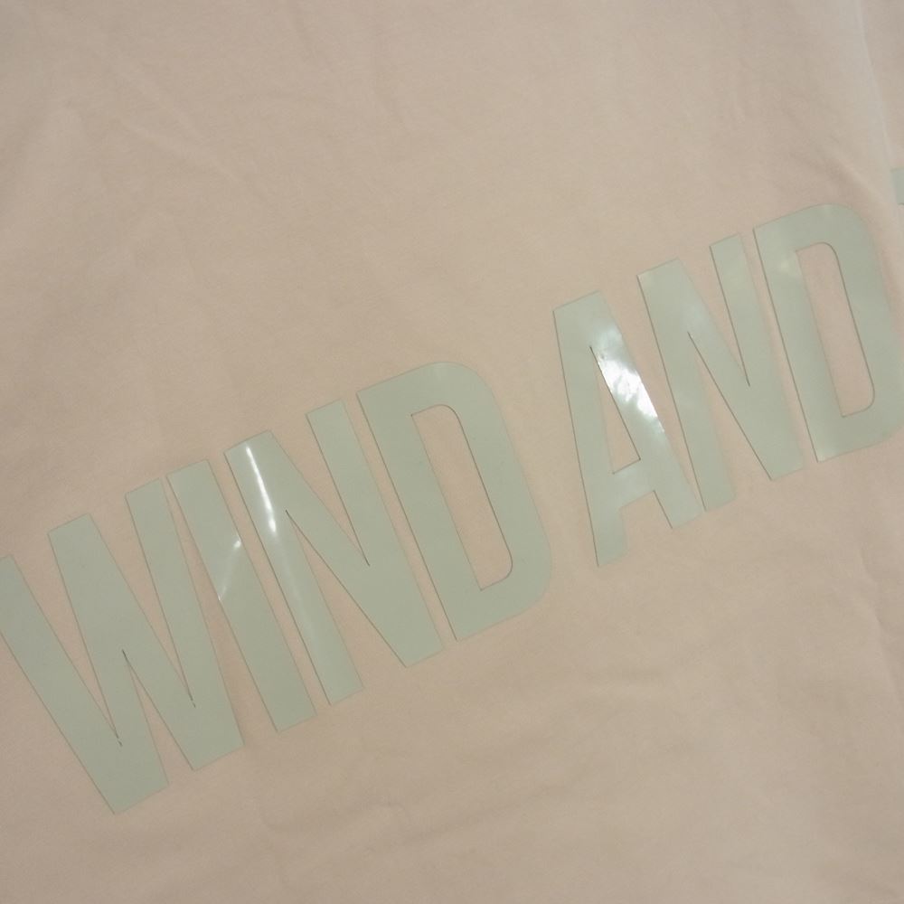 WIND AND SEA ウィンダンシー WDS-GFB-12 GET FIT BACK フィットネスウェア 半袖 Tシャツ ベージュ系 XL【美品】【中古】