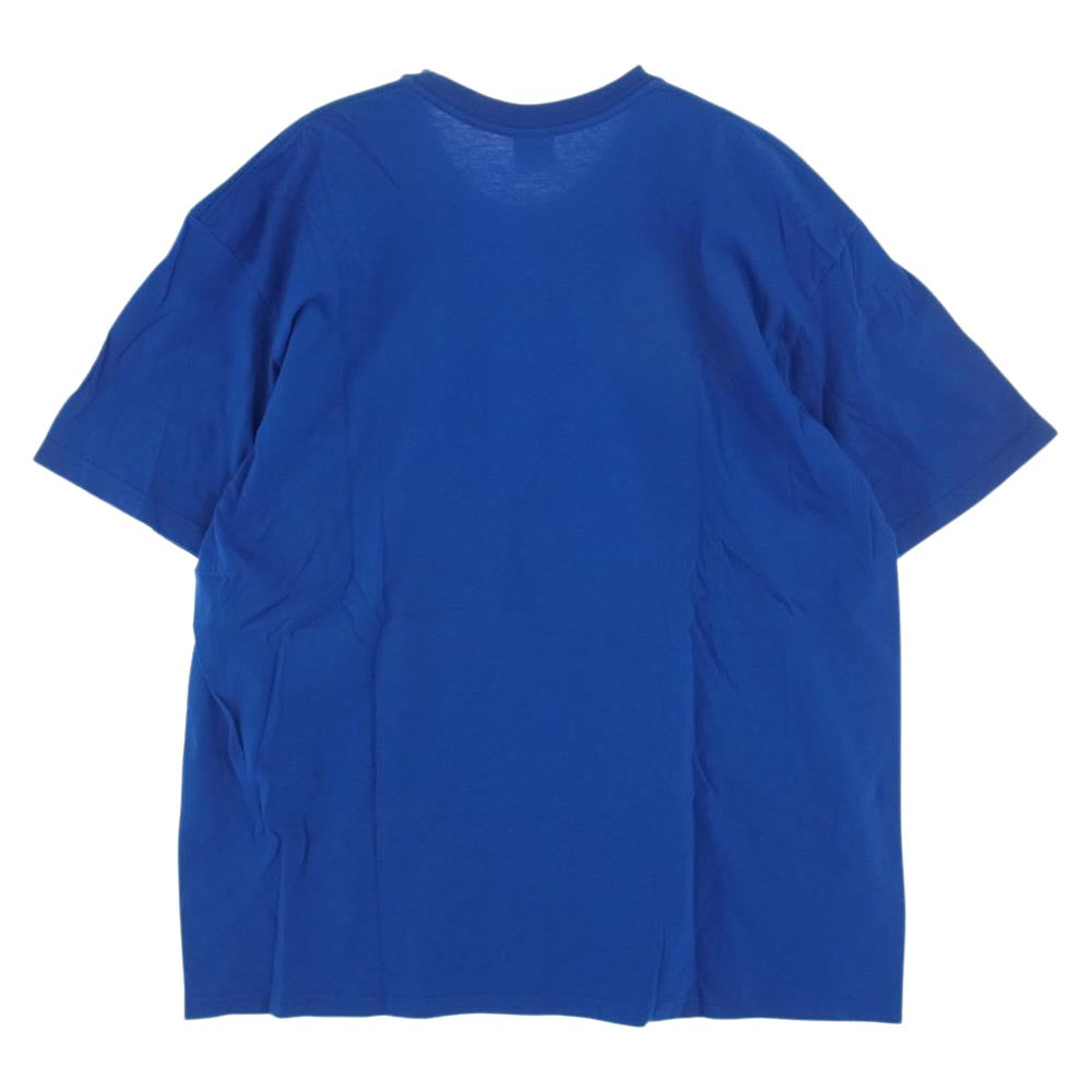 Supreme シュプリーム 20SS  LOVED BY THE CHILDREN TEE ラブド バイ ザ チルドレン Tシャツ キリスト ブルー系 XL【美品】【中古】