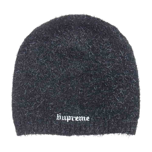 Supreme シュプリーム 23SS SPARKLE BEANIE ニット帽 ビーニー ブラック系【極上美品】【中古】