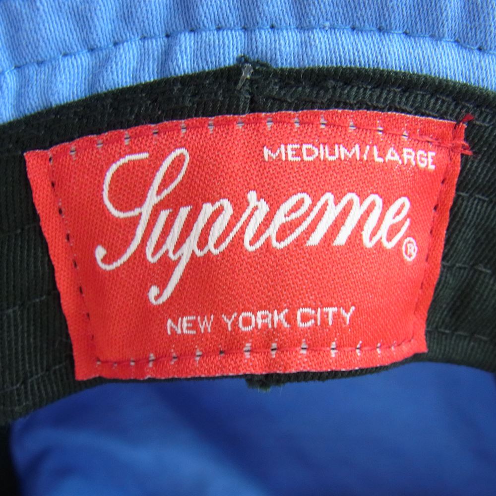 Supreme シュプリーム 22SS Military Boonie ミリタリーブーニー ハット ライトブルー系 M/L【極上美品】【中古】