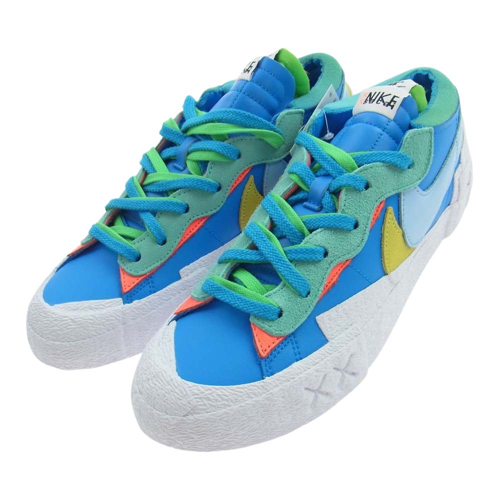 NIKE ナイキ DM7901-400 KAWS sacai Blazer Low Neptune Blue カウズ 