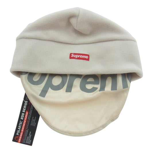 Supreme シュプリーム 22AW  Polartec Facemask Beanie ポーラテック フィイスマスク ビーニー オフホワイト系 ONE SIZE【新古品】【未使用】【中古】