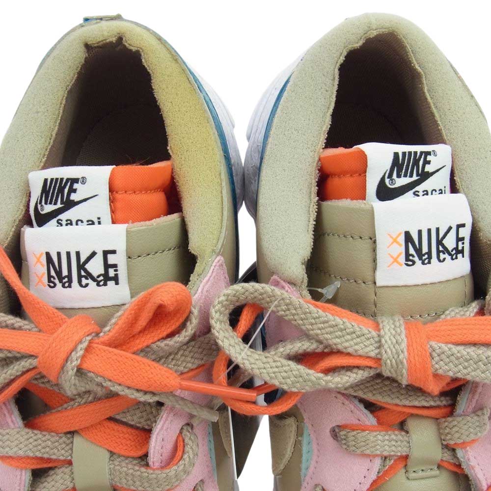 NIKE ナイキ DM7901-200 KAWS sacai Blazer Low Reed カウズ サカイ ブレーザー ロー リード スニーカー マルチカラー系 28.5cm【新古品】【未使用】【中古】