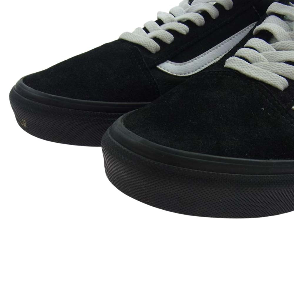 WIND AND SEA ウィンダンシー V36CF × VANS Old Skool ローカット スニーカー ブラック系 ホワイト系 28cm【中古】