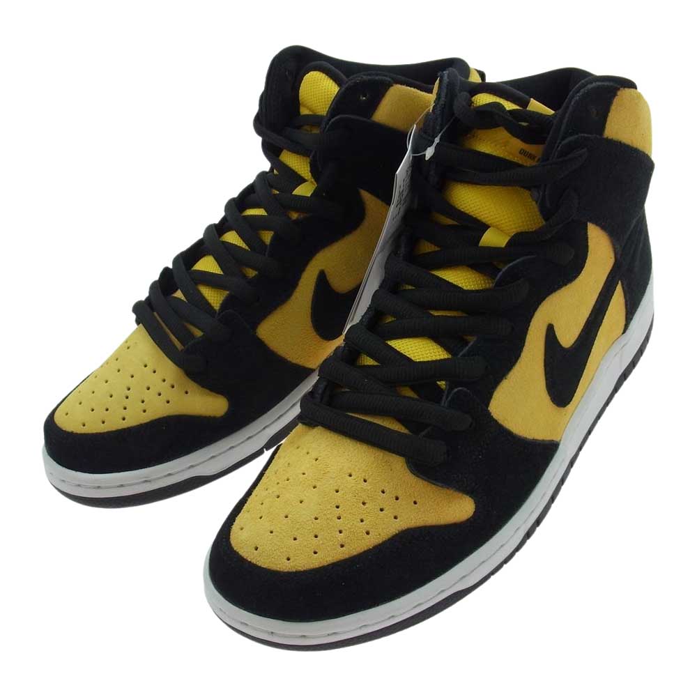 NIKE ナイキ DB1640-001 SB DUNK HIGH MAIZE AND BLACK ダンク ハイ 