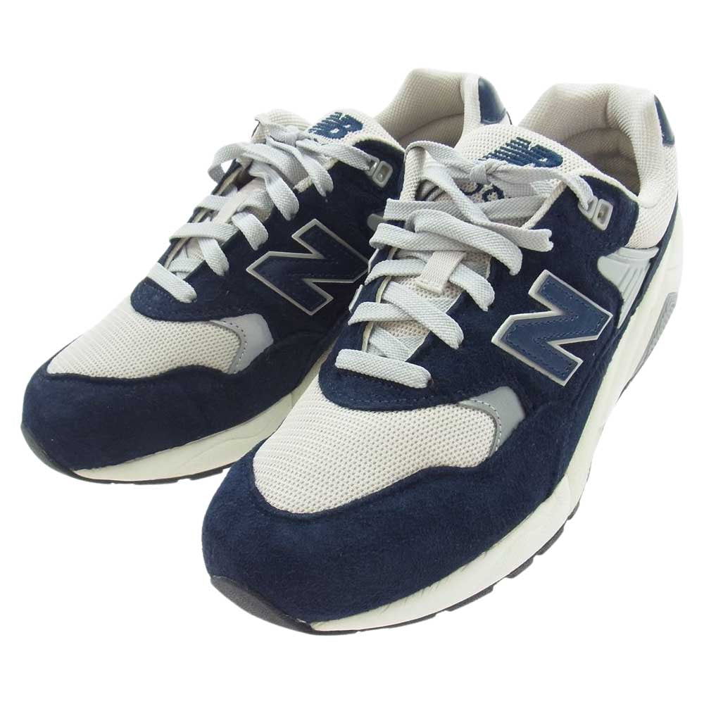 NEW BALANCE ニューバランス MT580G2 ローカット スニーカー ネイビー系 グレー系 28cm【極上美品】【中古】