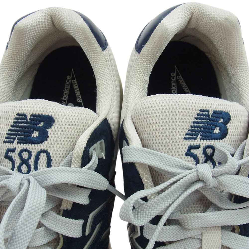 NEW BALANCE ニューバランス MT580G2 ローカット スニーカー ネイビー系 グレー系 28cm【極上美品】【中古】