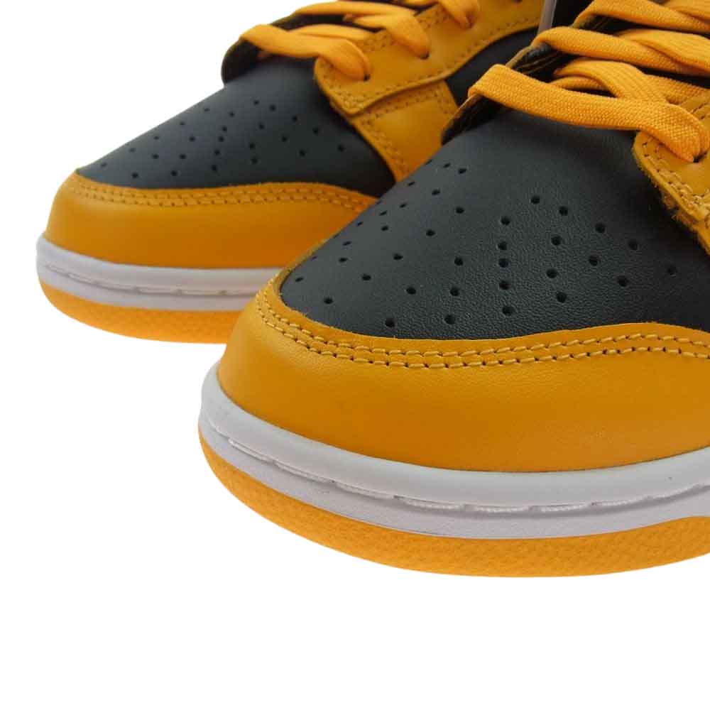 NIKE ナイキ DD1391-004 Dunk Low Championship Goldenrod ダンク ロー チャンピオンシップ ゴールデンロッド スニーカー ブラック系 オレンジ系 28.0cm【新古品】【未使用】【中古】