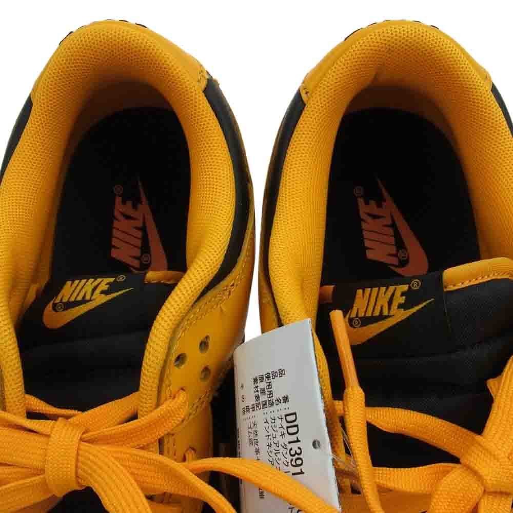 NIKE ナイキ DD1391-004 Dunk Low Championship Goldenrod ダンク ロー チャンピオンシップ ゴールデンロッド スニーカー ブラック系 オレンジ系 28.0cm【新古品】【未使用】【中古】