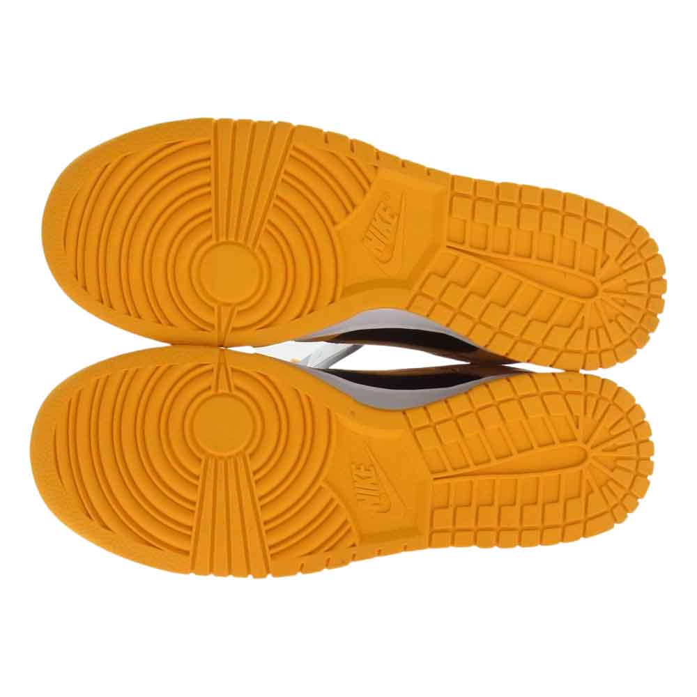 NIKE ナイキ DD1391-004 Dunk Low Championship Goldenrod ダンク ロー チャンピオンシップ ゴールデンロッド スニーカー ブラック系 オレンジ系 28.0cm【新古品】【未使用】【中古】
