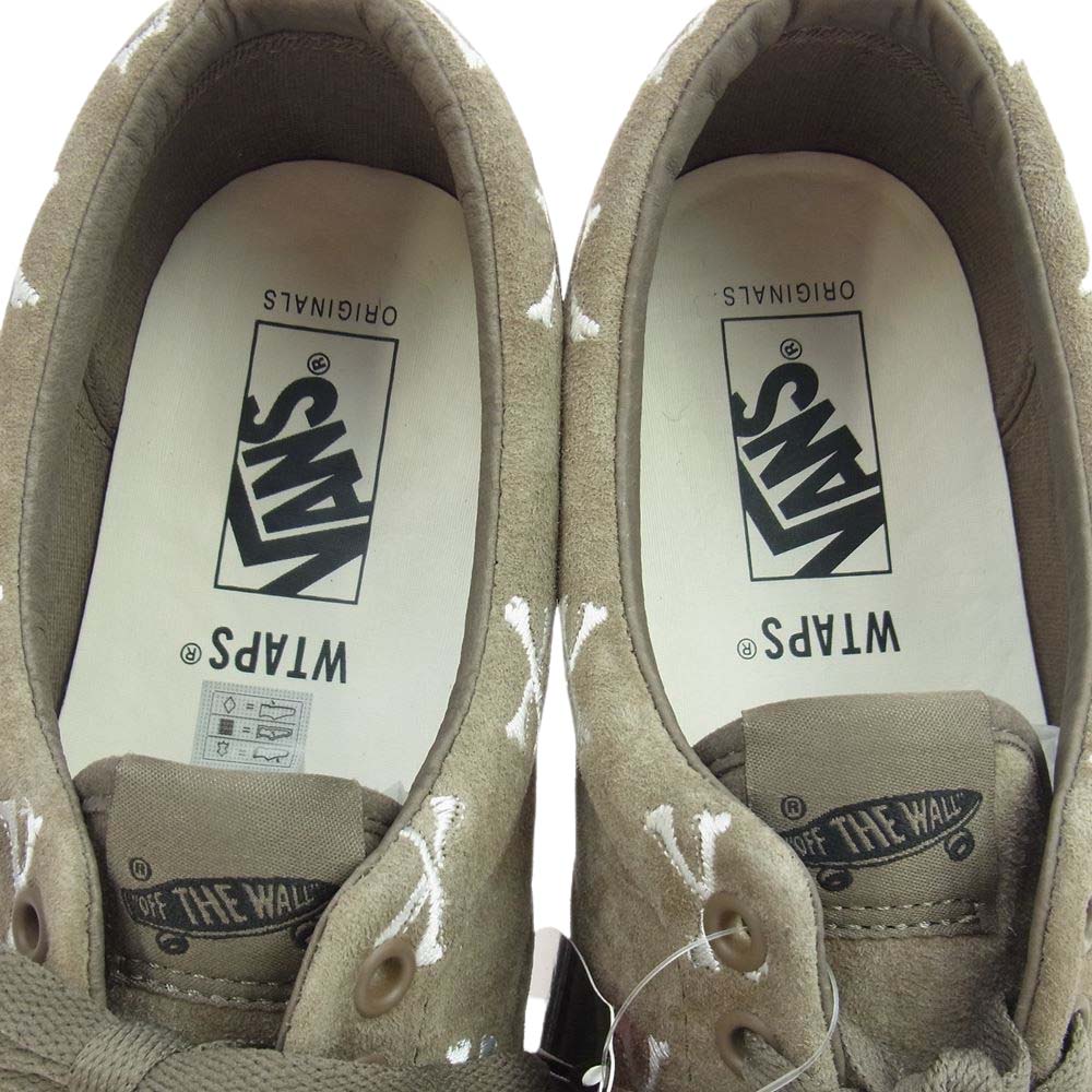 WTAPS ダブルタップス VN0A3CXNBMD1 × VANS バンズ Og Era Lx オージ― エラ クロスボーン ローカット スニーカー ブラウン系 28.5cm【新古品】【未使用】【中古】