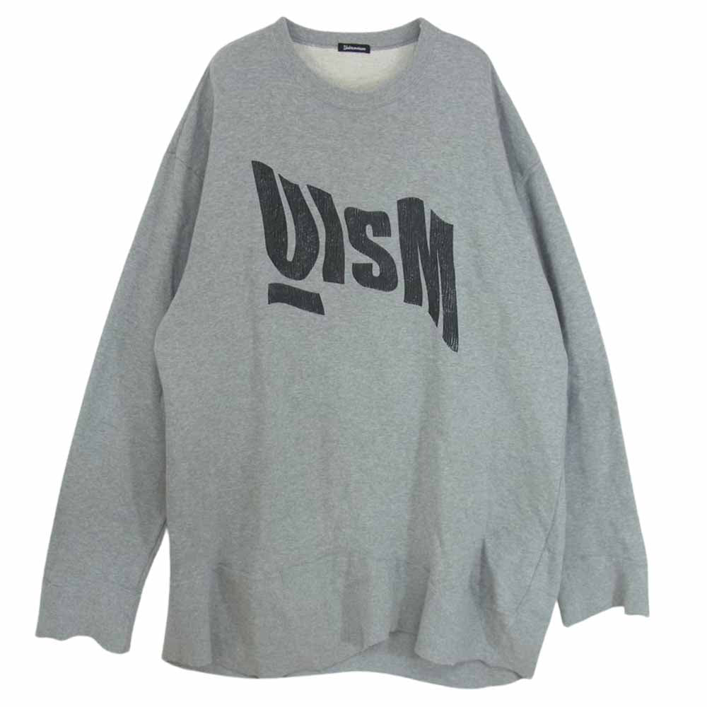 アンダーカバー イズム 23SS UI1C4802 Languid UISM プルオーバー スウェット グレー系 5【美品】【中古】