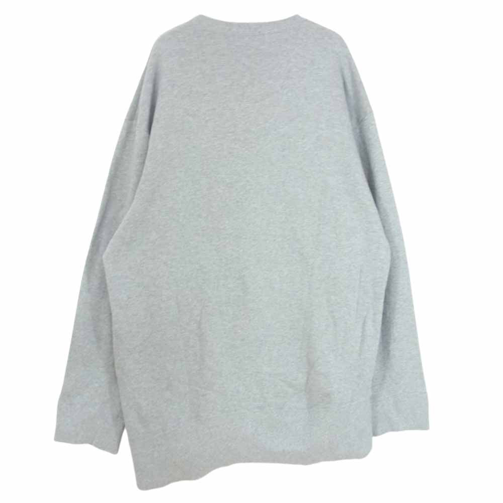 アンダーカバー イズム 23SS UI1C4802 Languid UISM プルオーバー スウェット グレー系 5【美品】【中古】