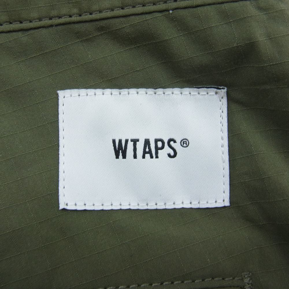 WTAPS ダブルタップス 22AW 22WVDT－PTM06 BGT TROUSERS NYCO RIPSTOP 6ポケット トラウザーズ カーゴパンツ カーキ系 04【極上美品】【中古】