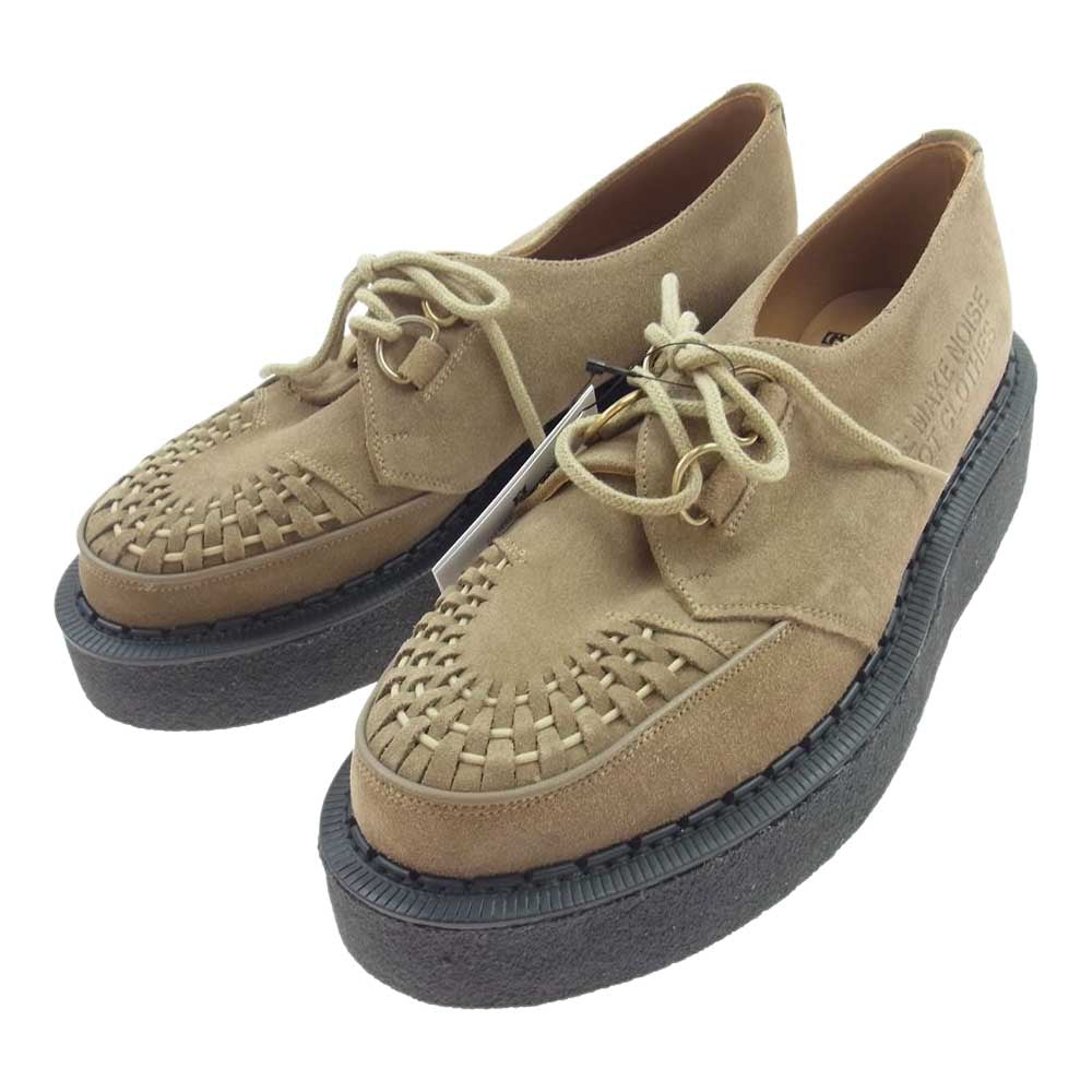 UNDERCOVER アンダーカバー UCZ9F01 × GEOREGE COX ジョージコックス ラバーソール シューズ ブラウン系 9【新古品】【未使用】【中古】
