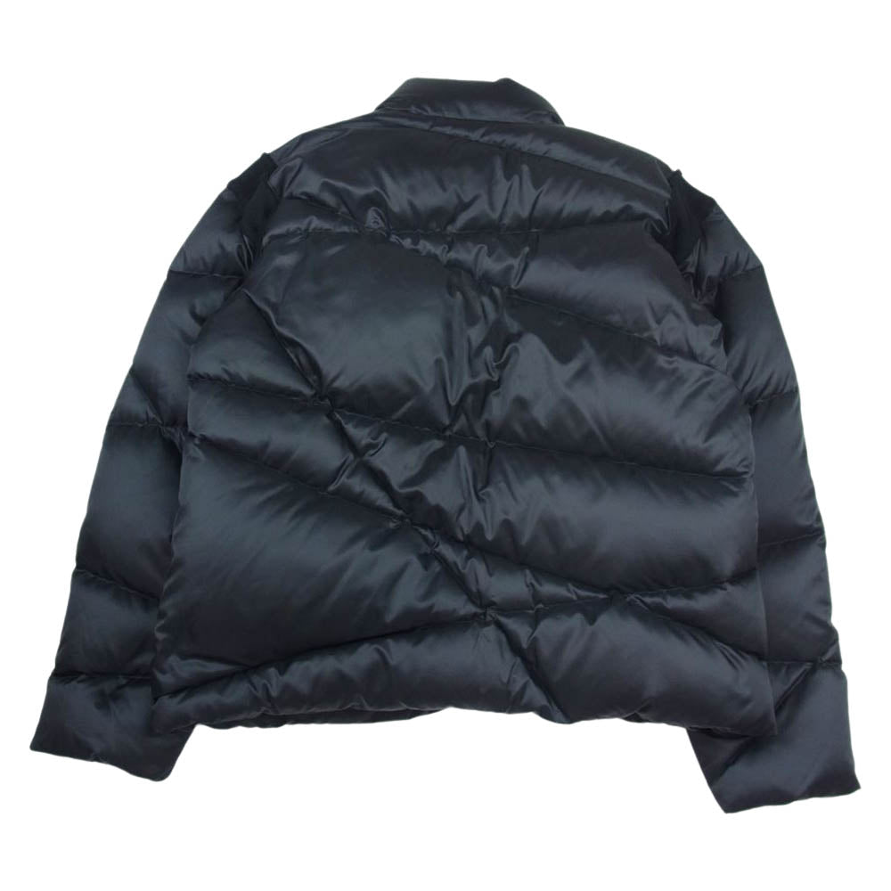アンダーカバー イズム U12A4203 Asymetric Panlled Puffer Jacket アシメトリック パファー ジャケット  ブラック系 4【極上美品】【中古】