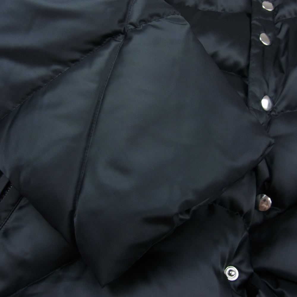 アンダーカバー イズム U12A4203 Asymetric Panlled Puffer Jacket アシメトリック パファー ジャケット  ブラック系 4【極上美品】【中古】