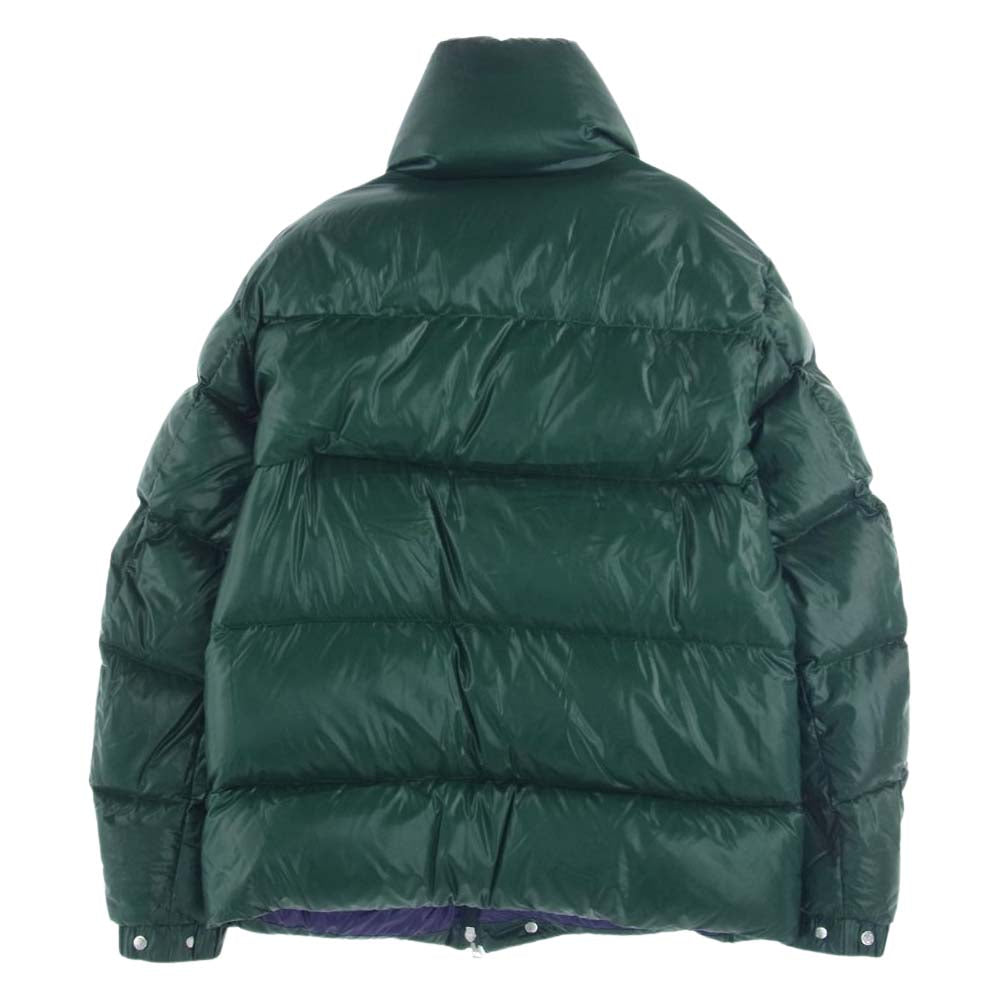 MONCLER モンクレール 18AW GENIUS ジーニアス DERVAUX ビッグロゴ ダウン ジャケット グリーン系 2【中古】