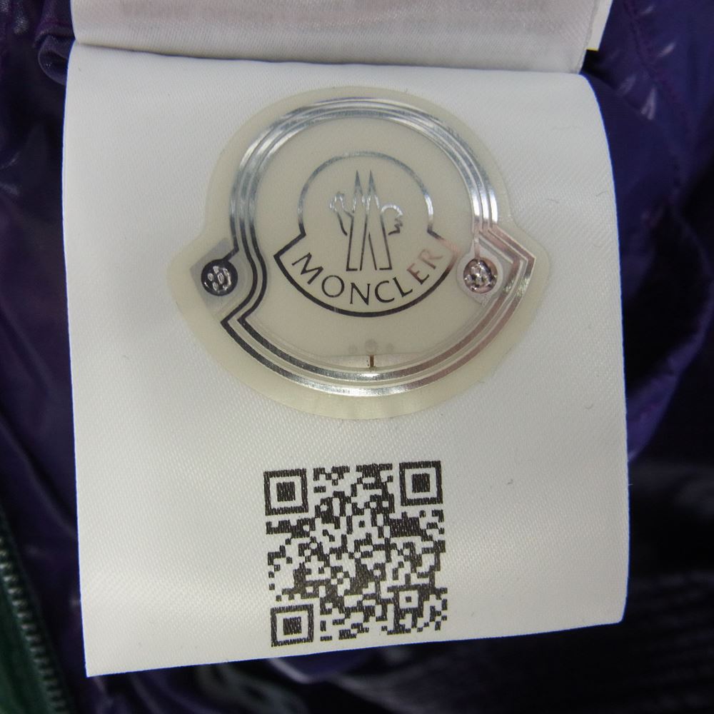 MONCLER モンクレール 18AW GENIUS ジーニアス DERVAUX ビッグロゴ ダウン ジャケット グリーン系 2【中古】