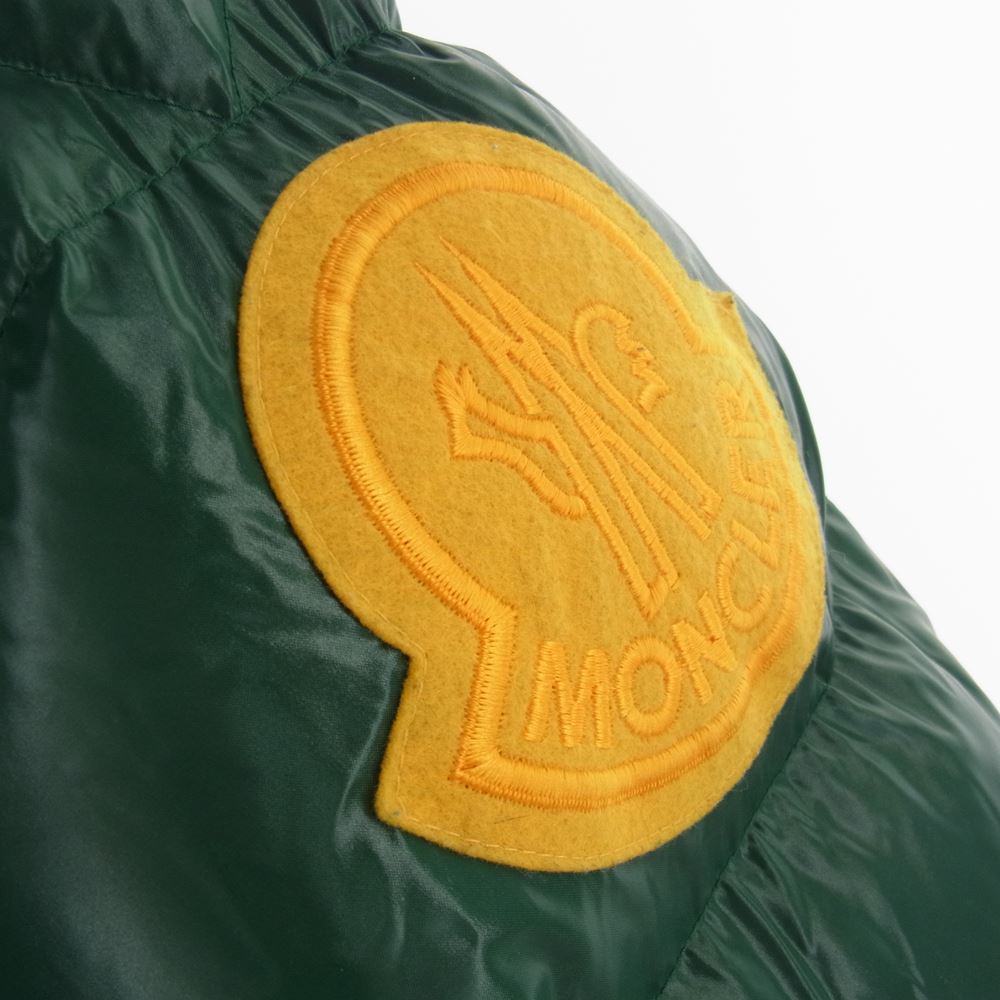 MONCLER モンクレール 18AW GENIUS ジーニアス DERVAUX ビッグロゴ ダウン ジャケット グリーン系 2【中古】