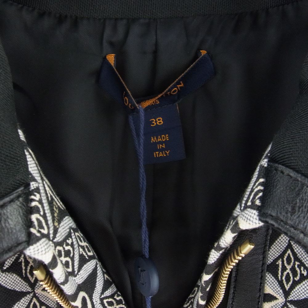 LOUIS VUITTON ルイ・ヴィトン 21SS FKDR35ZFK Since1854 フレアミニ ノースリーブ ワンピース モノグラム ミニドレス 38【中古】