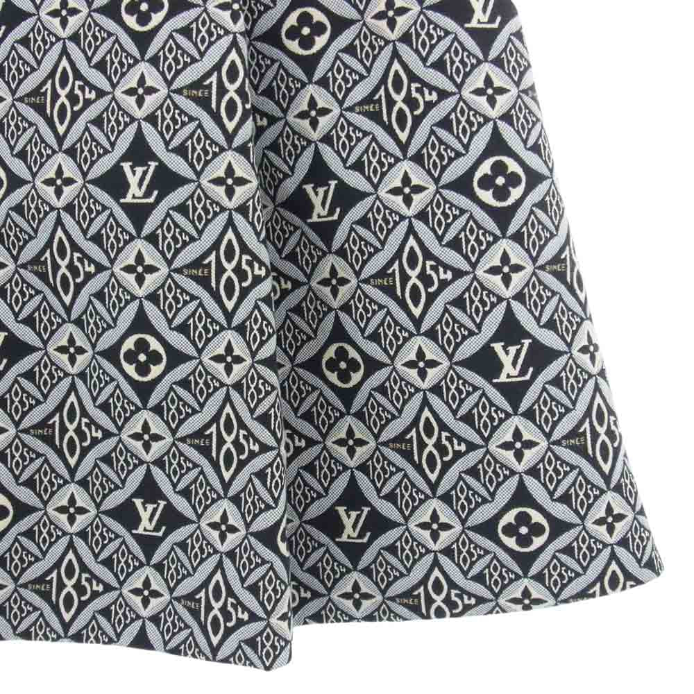 LOUIS VUITTON ルイ・ヴィトン 21SS FKDR35ZFK Since1854 フレアミニ ノースリーブ ワンピース モノグラム ミニドレス 38【中古】