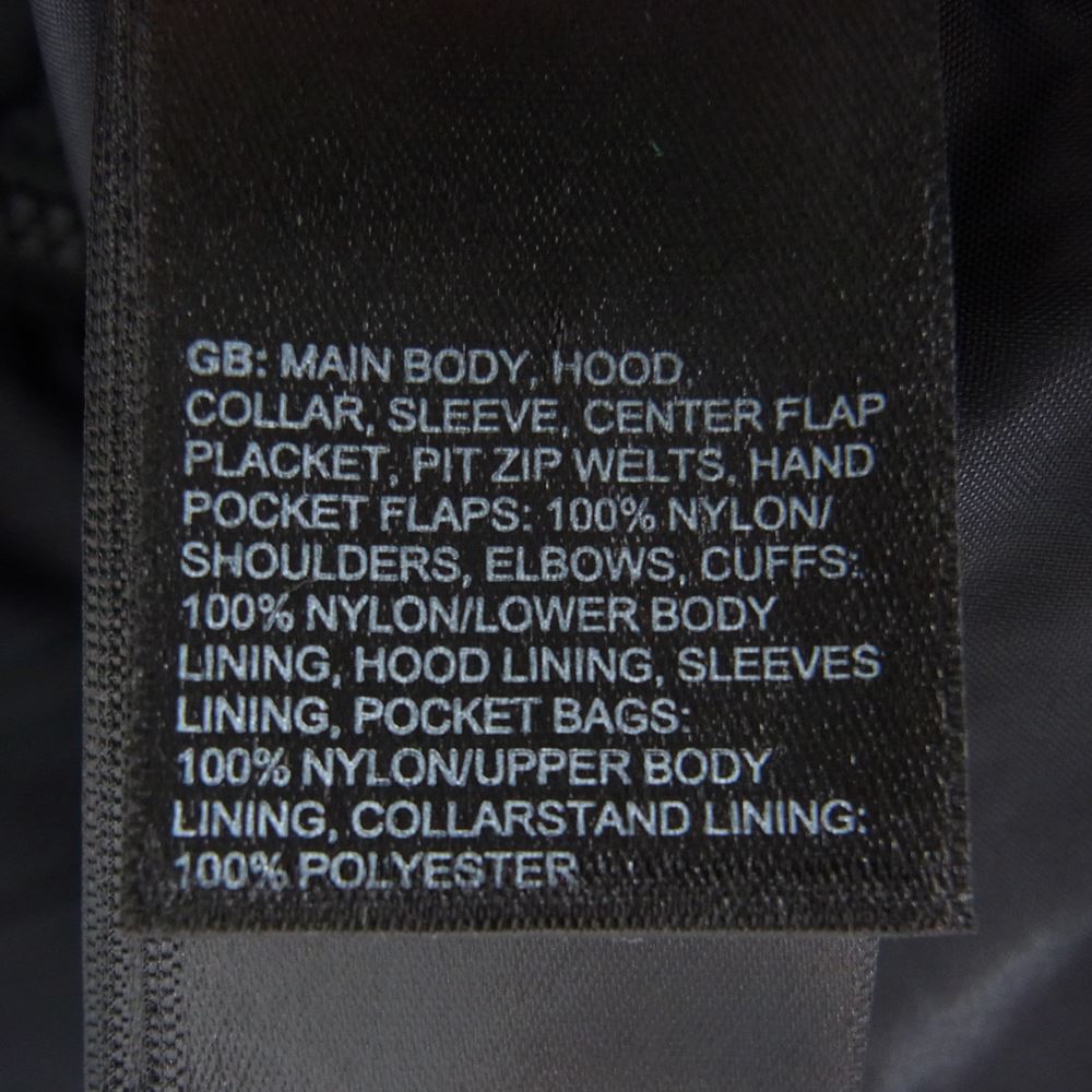 Supreme シュプリーム 17AW THE NORTHFACE Mountain Parka ザノースフェイス マウンテン パーカー ジャケット 雪山 ブラック系 ブルー系 M【中古】