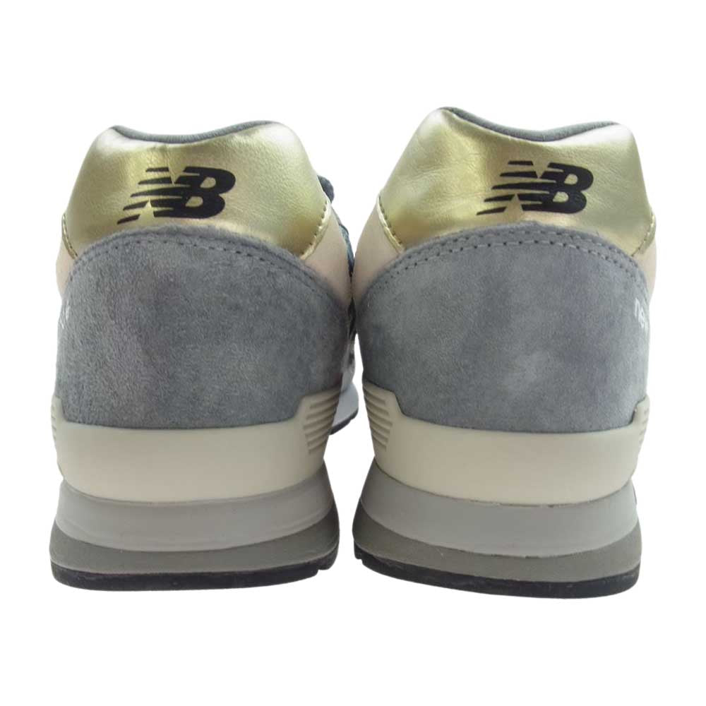 NEW BALANCE ニューバランス CM996BF ローカット スニーカー グレー系 28cm【美品】【中古】